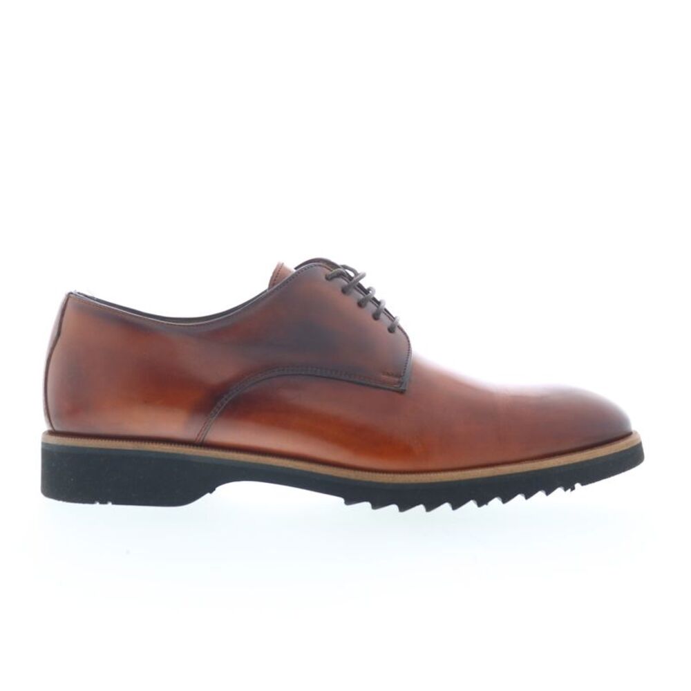 Di Bianco Mens Vitello Brown Shoes (NWT)